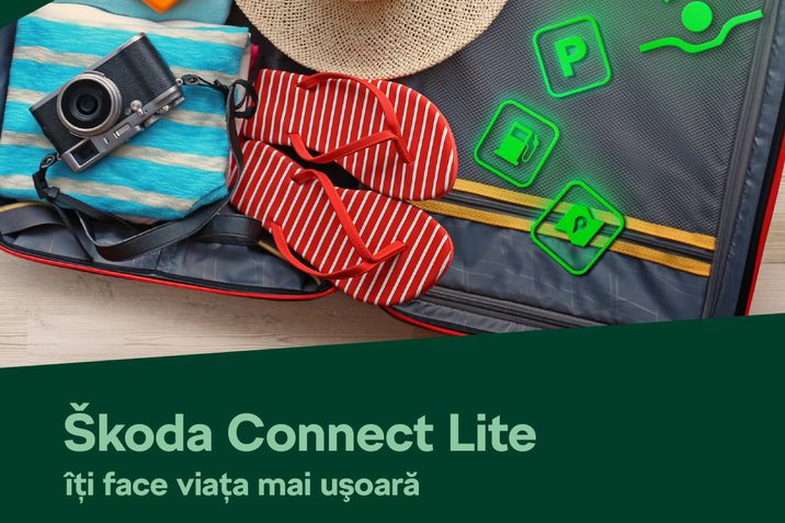 Škoda Connect Lite iti face viata mai usoara.