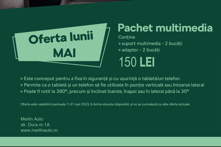 Oferta lunii MAI