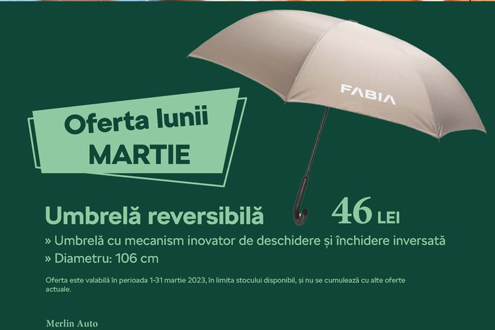 OFERTA LUNII MARTIE