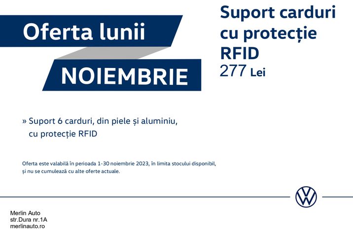 Oferta lunii NOIEMBRIE