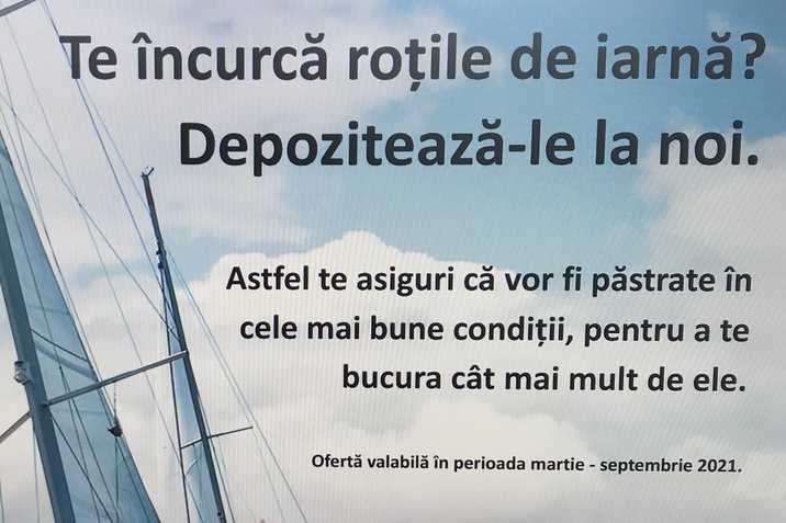 Te incurca rotile de iarna?